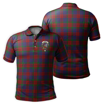 Skene of Cromar Tartan Men's Polo Shirt with Family Crest