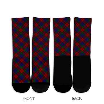 Skene of Cromar Tartan Crew Socks Cross Tartan Style