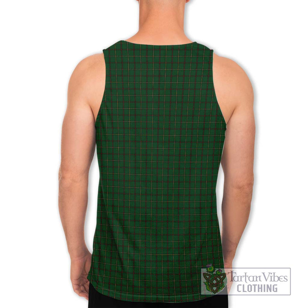Skene or Tribe of Mar Tartan Men's Tank Top with Family Crest DNA In Me Style - Tartanvibesclothing Shop