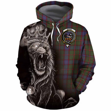Skene Tartan Cotton Hoodie Roaring Lion Heritage