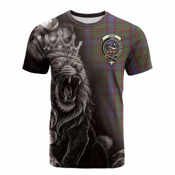 Skene Tartan Cotton T-shirt Roaring Lion Heritage