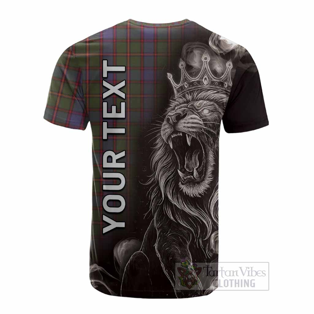 Skene Tartan Cotton T-shirt Roaring Lion Heritage