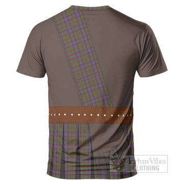 Skene Tartan Crest T-Shirt Kilt Costume Style