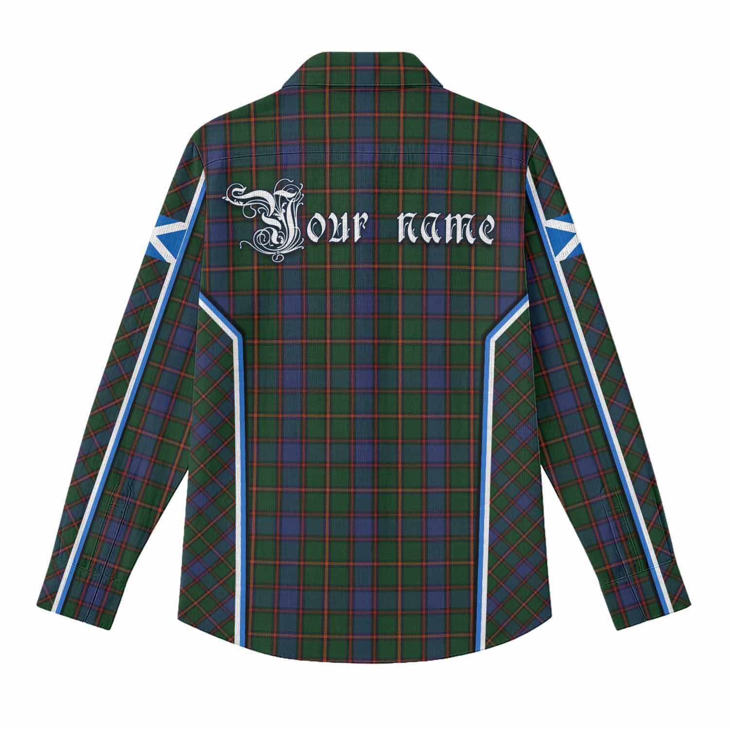 Skene Tartan Crest Women Casual Shirt Scotland Coat of Arm Flag Style - Tartan Vibes Clothing