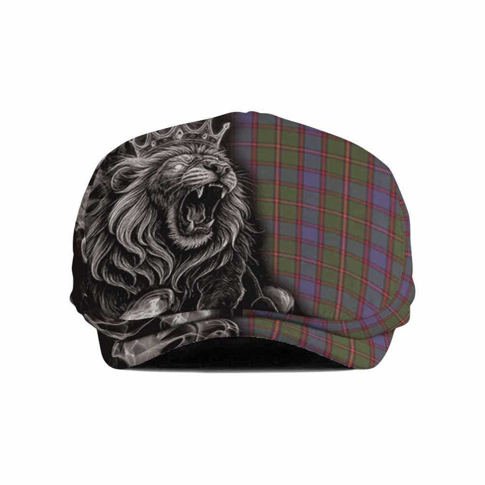 Skene Tartan Flat Cap, Jeff Cap Roaring Lion Heritage