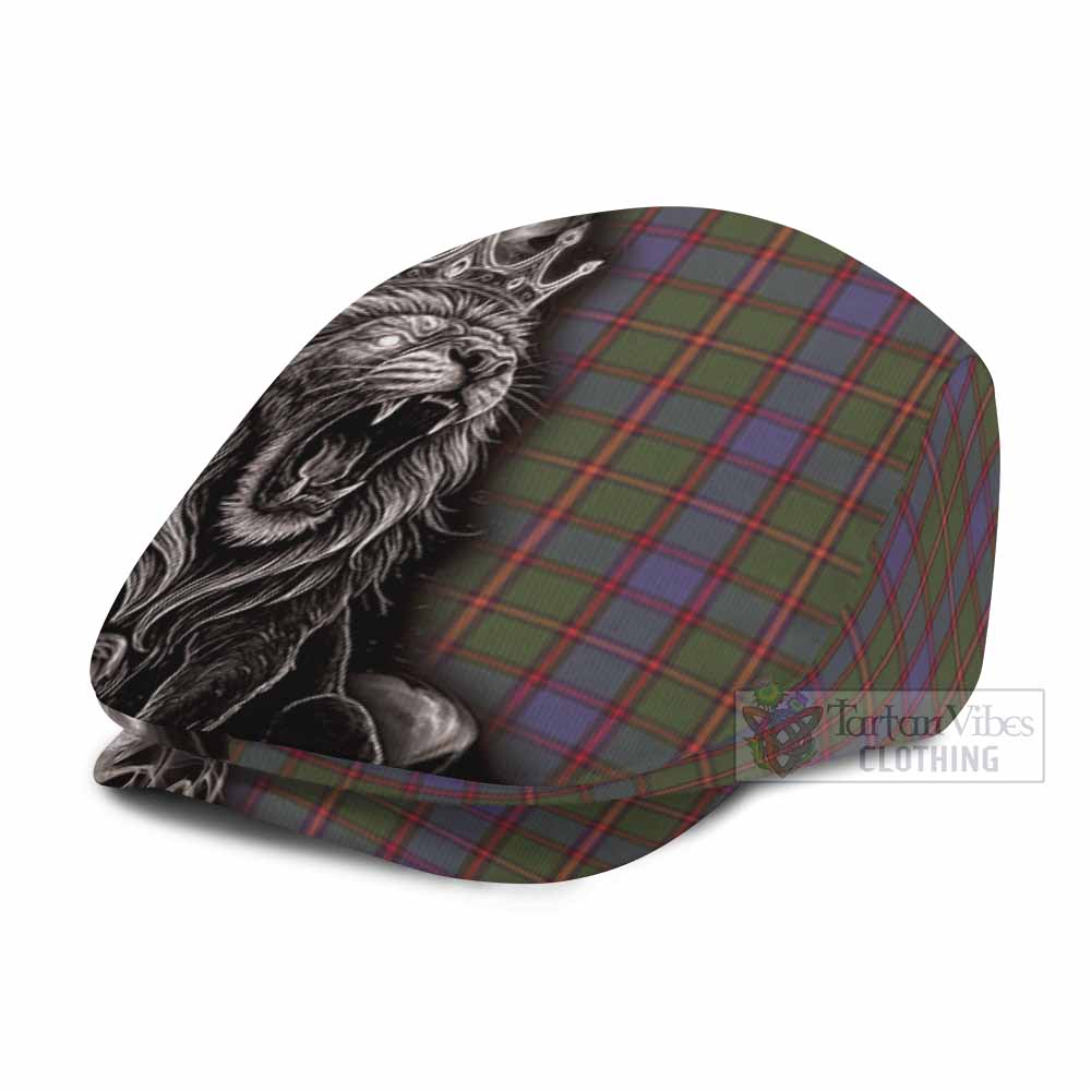 Skene Tartan Flat Cap, Jeff Cap Roaring Lion Heritage
