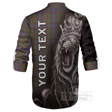 Skene Tartan Ghillie Shirt Roaring Lion Heritage