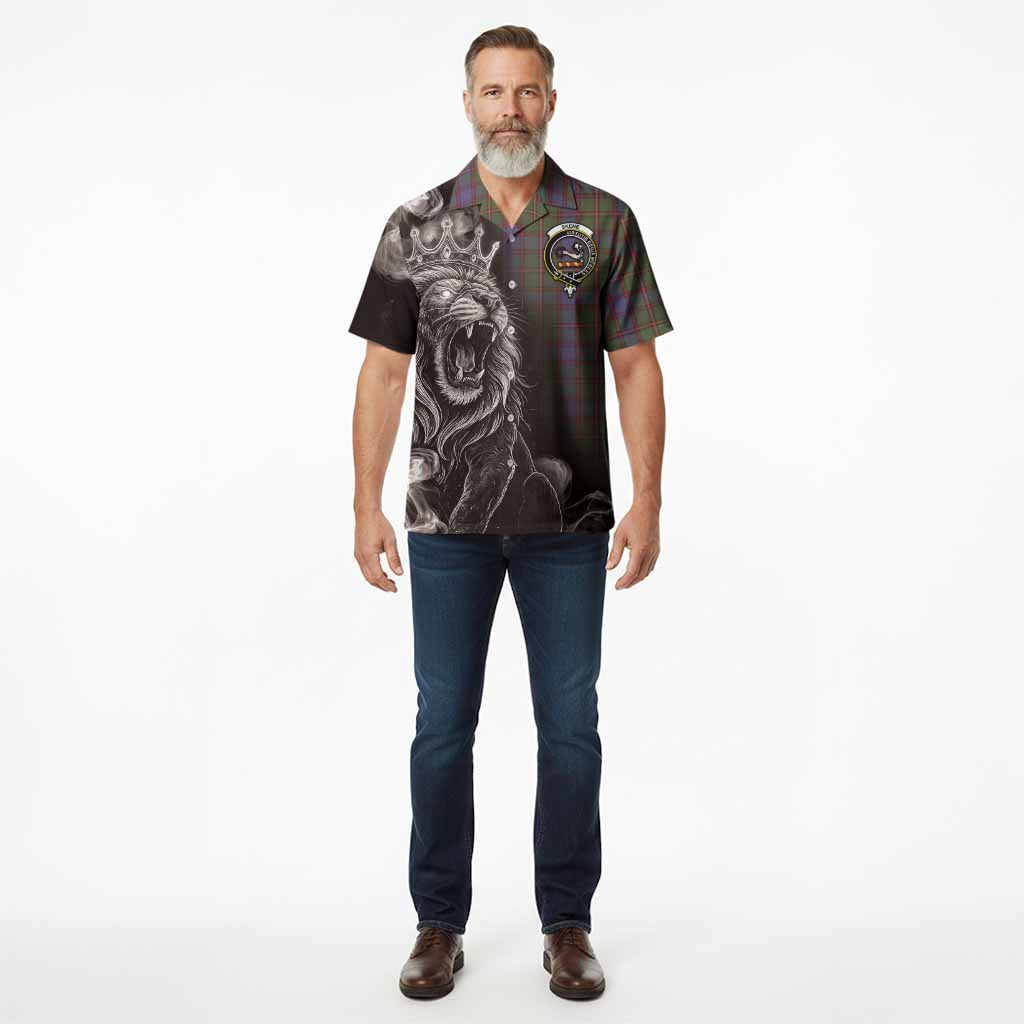 Skene Tartan Hawaiian Shirt Roaring Lion Heritage