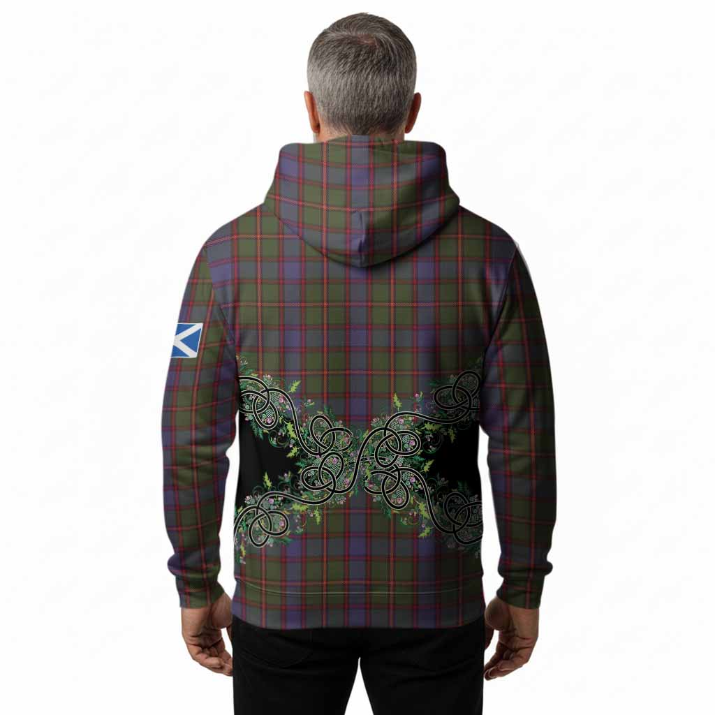 Skene Tartan Hoodie Thistle Scottish Spirit