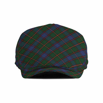 Skene Tartan Flat Cap, Jeff Cap Cross Style