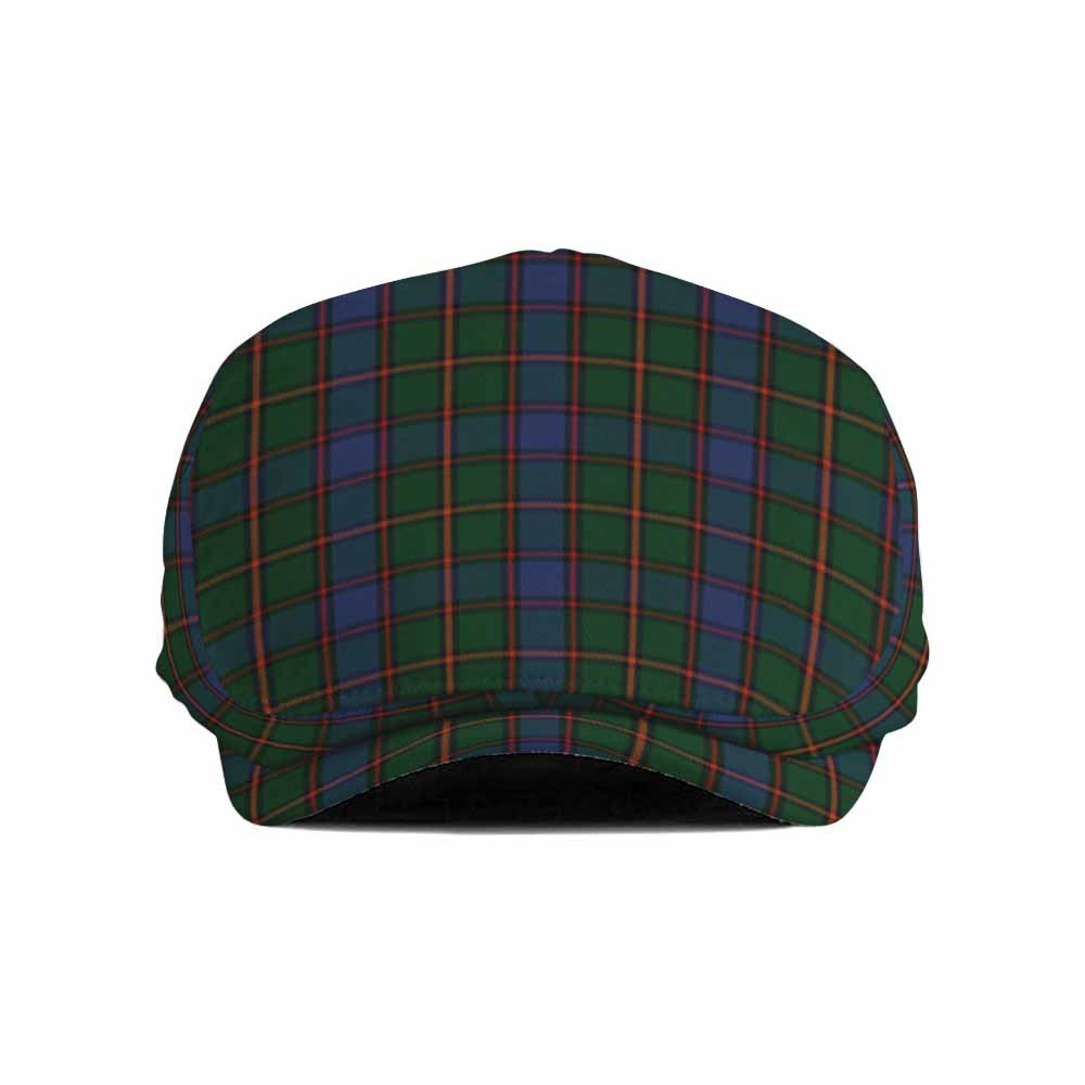Skene Tartan Jeff Cap, Tartan Flat Cap
