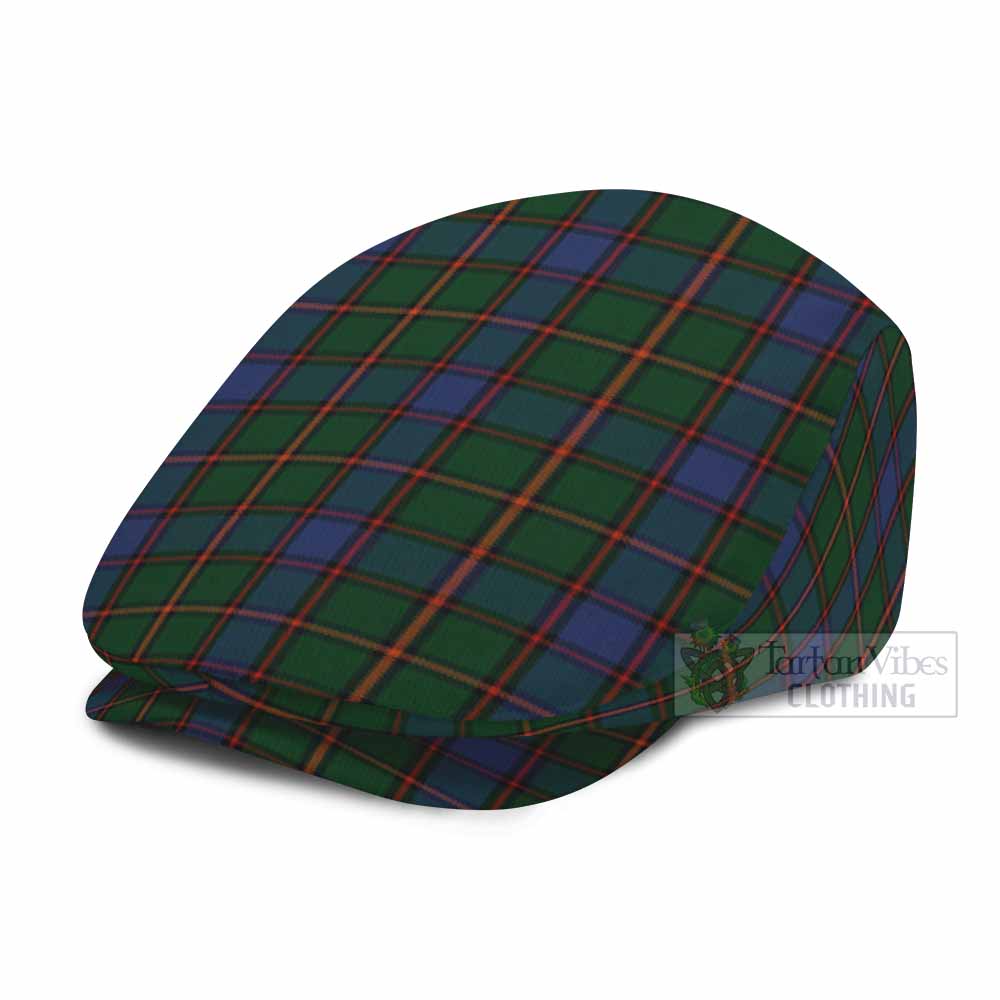 Skene Tartan Jeff Cap, Tartan Flat Cap