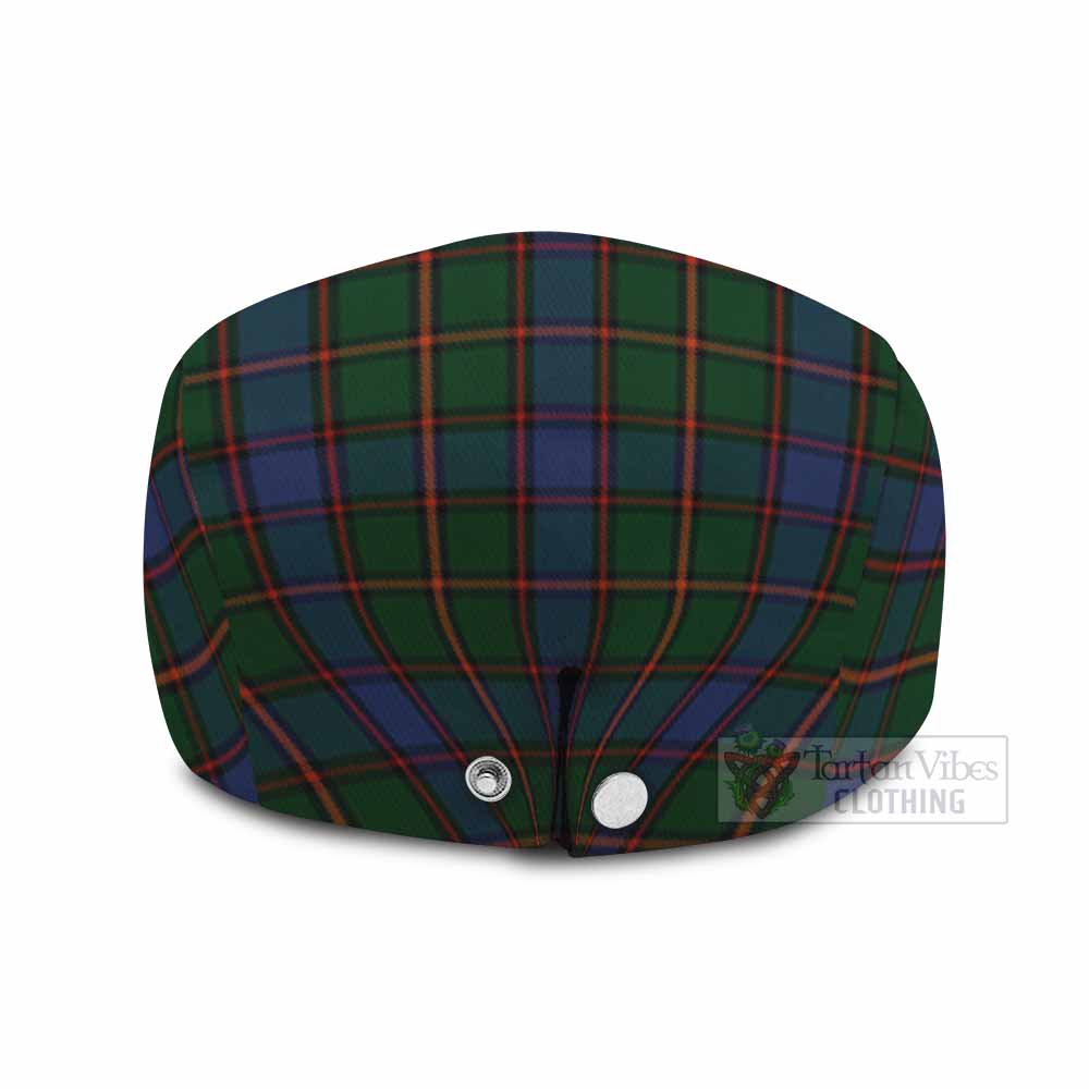 Skene Tartan Jeff Cap, Tartan Flat Cap