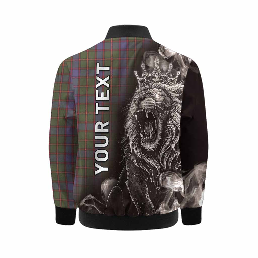 Skene Tartan Kid Bomber Jacket Roaring Lion Heritage