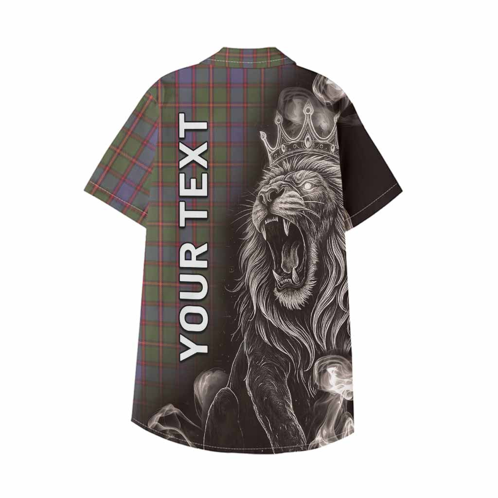 Skene Tartan Kid Hawaiian Shirt Roaring Lion Heritage