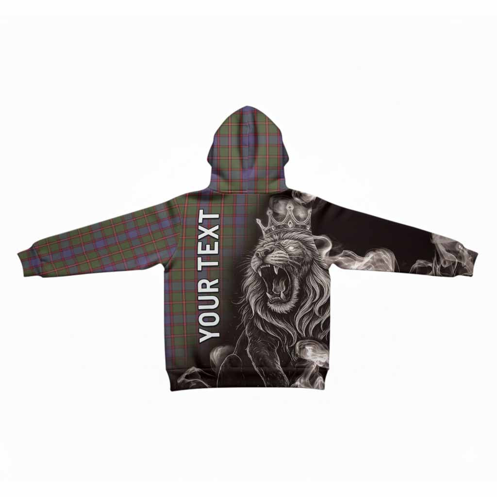Skene Tartan Kid Hoodie Roaring Lion Heritage
