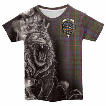Skene Tartan Kid T-shirt Roaring Lion Heritage
