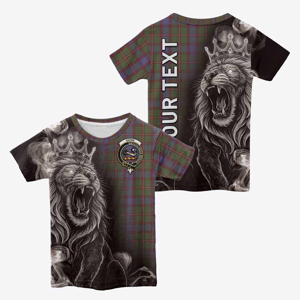 Skene Tartan Kid T-shirt Roaring Lion Heritage