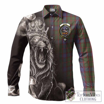 Skene Tartan Long Sleeve Button Shirts Roaring Lion Heritage