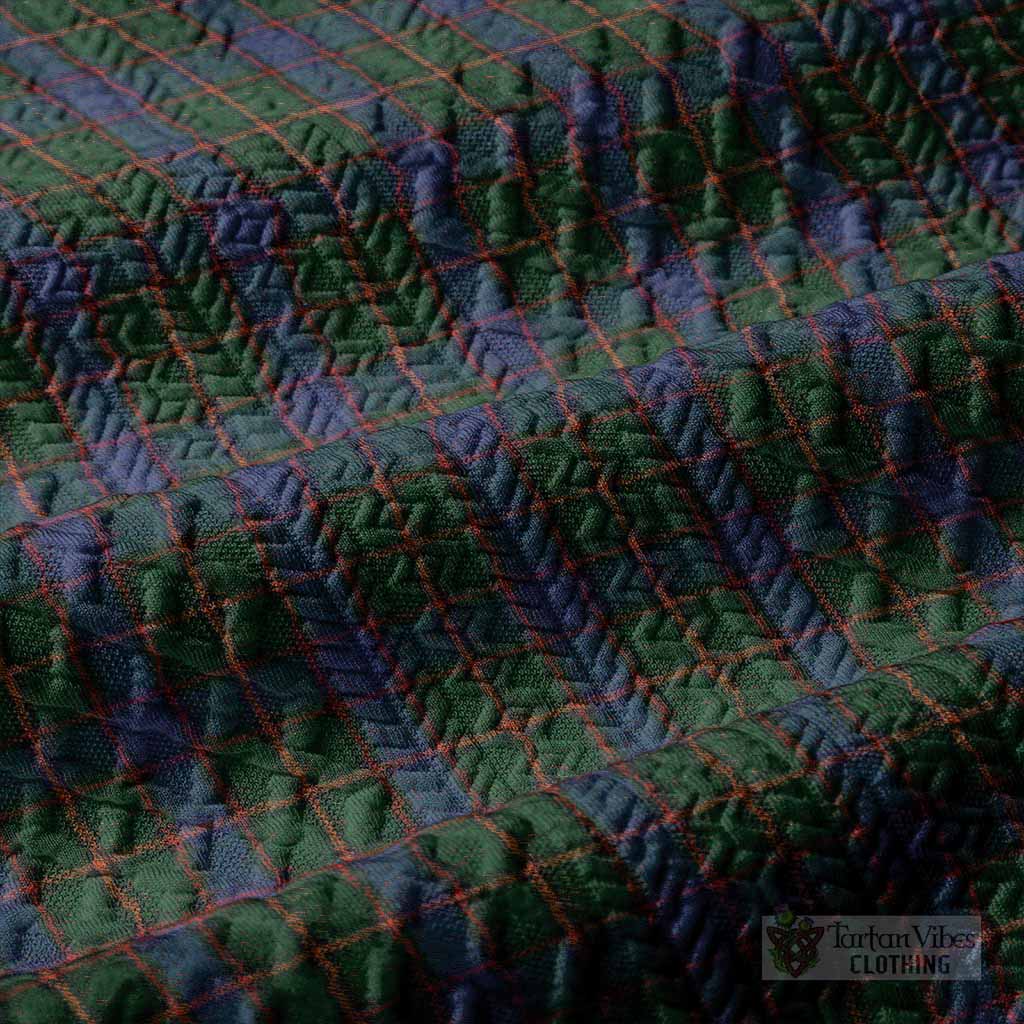 Skene Tartan Men’s Polo Sweater Top with Family Crest