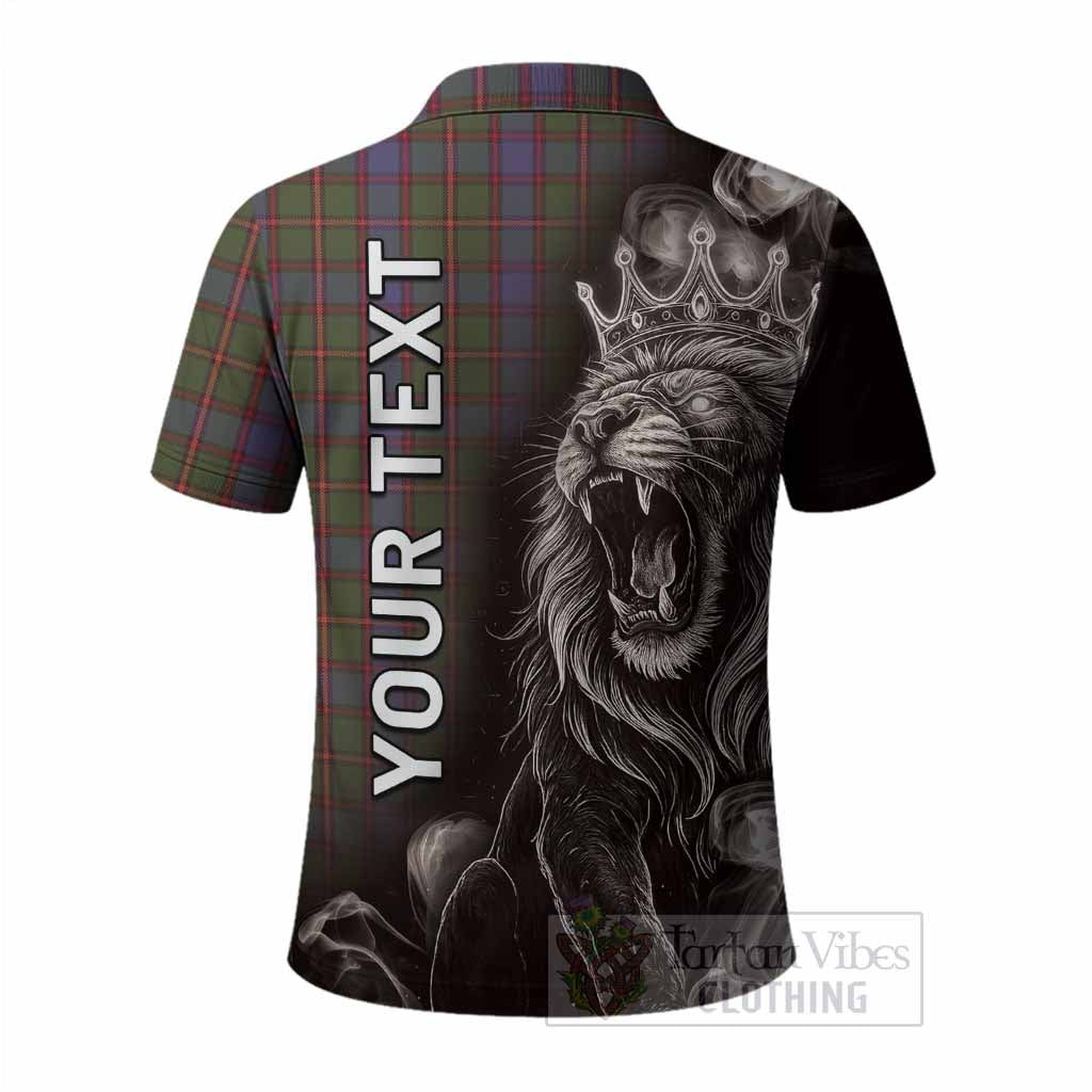 Skene Tartan Polo Shirt Roaring Lion Heritage