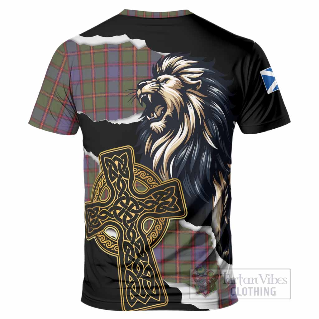 Skene Tartan Scottish T-Shirt Lion Celtic Heritage