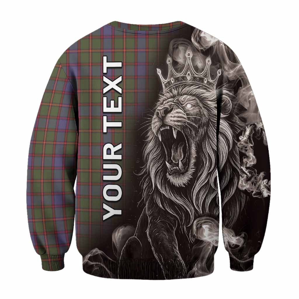 Skene Tartan Sweatshirt Roaring Lion Heritage