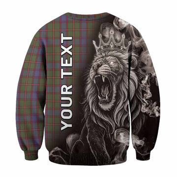 Skene Tartan Sweatshirt Roaring Lion Heritage