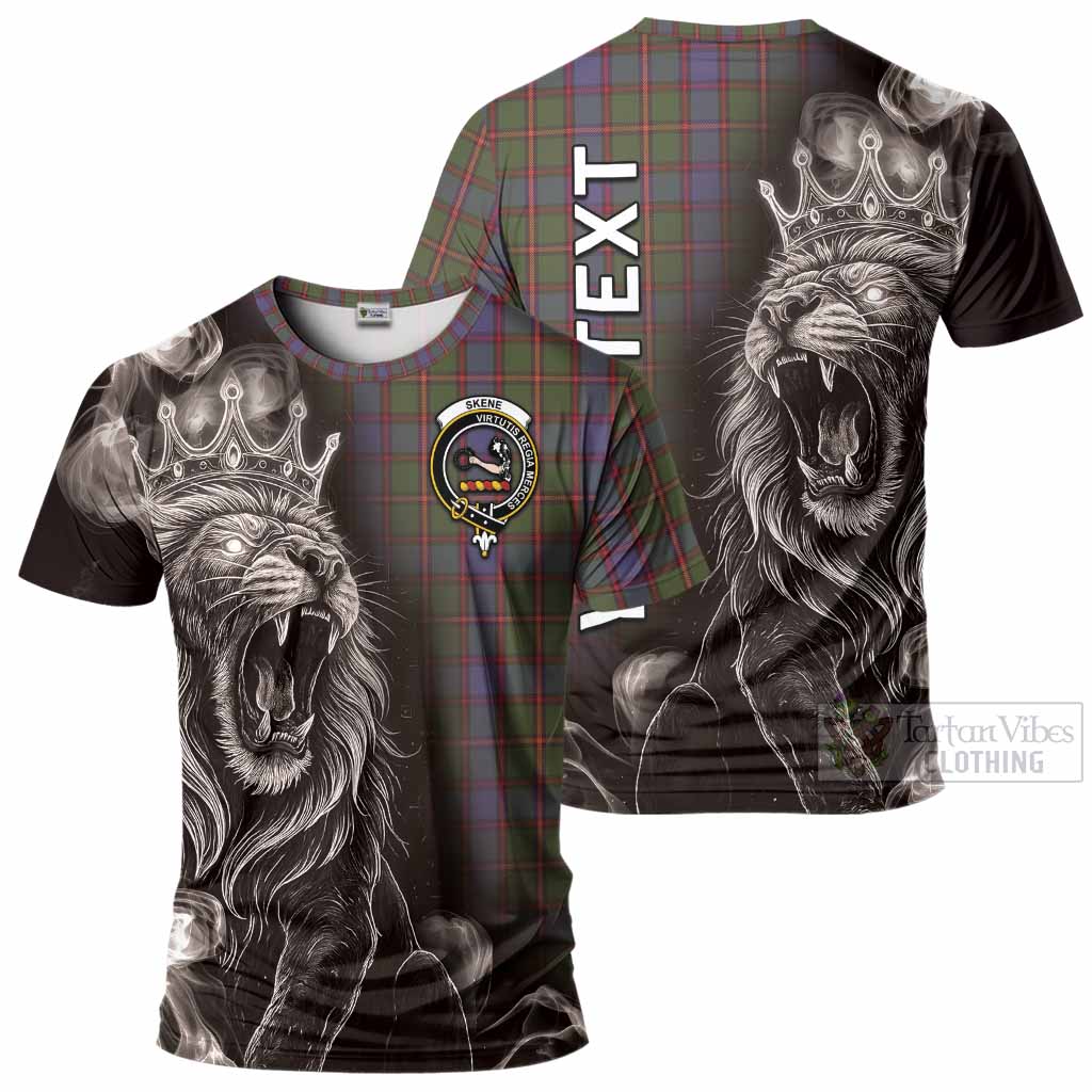 Skene Tartan T-Shirt Roaring Lion Heritage