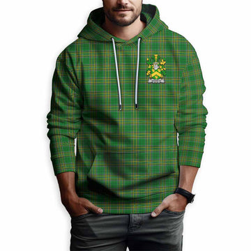 Skereth Irish Clan Tartan Hoodie with Coat of Arms Zip Hoodie - Tartan Vibes Clothing
