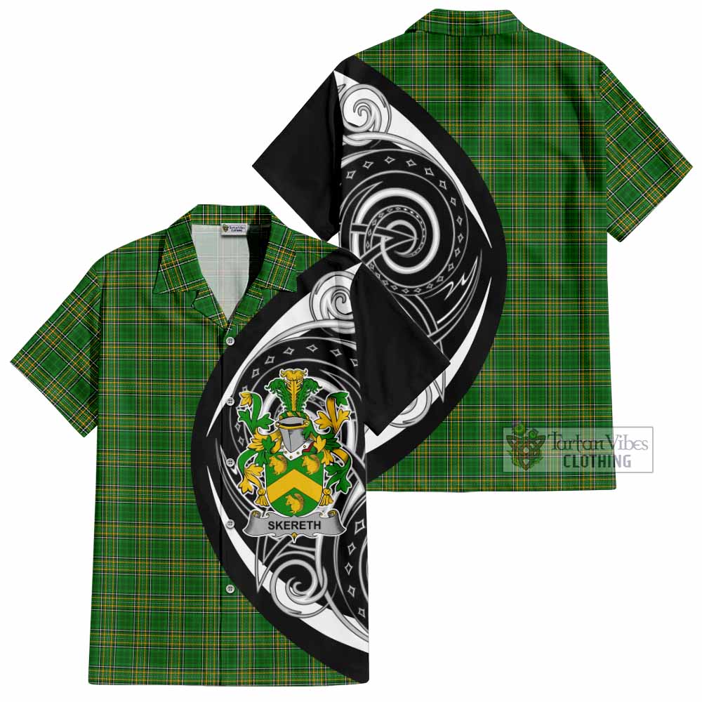 Skereth Irish Clan Hawaiian Shirt Celtic Circle Style - Tartan Vibes Clothing