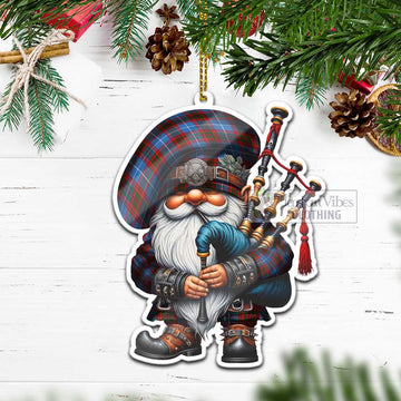 Skirving Tartan Bagpiper Gnome Christmas Ornament - Tartan Vibes Clothing