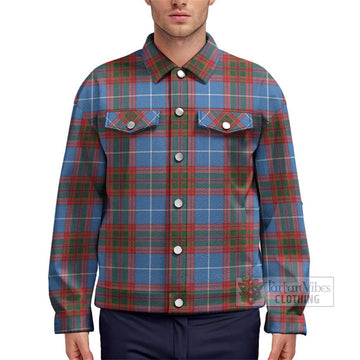 Skirving Tartan Unisex Lapel Cotton Jacket Unisex - Tartan Vibes Clothing
