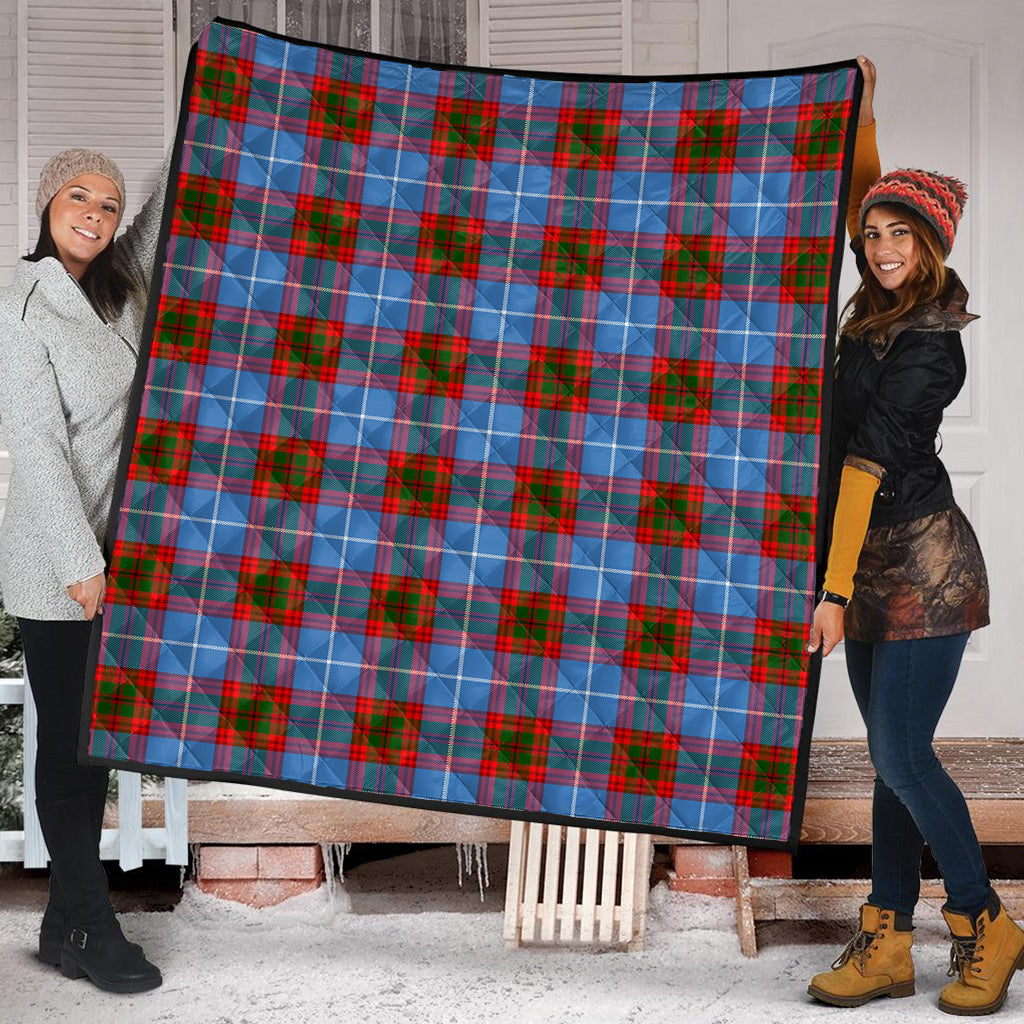 Skirving Tartan Quilt Super King Quilt 91" x 110" - Tartan Vibes Clothing