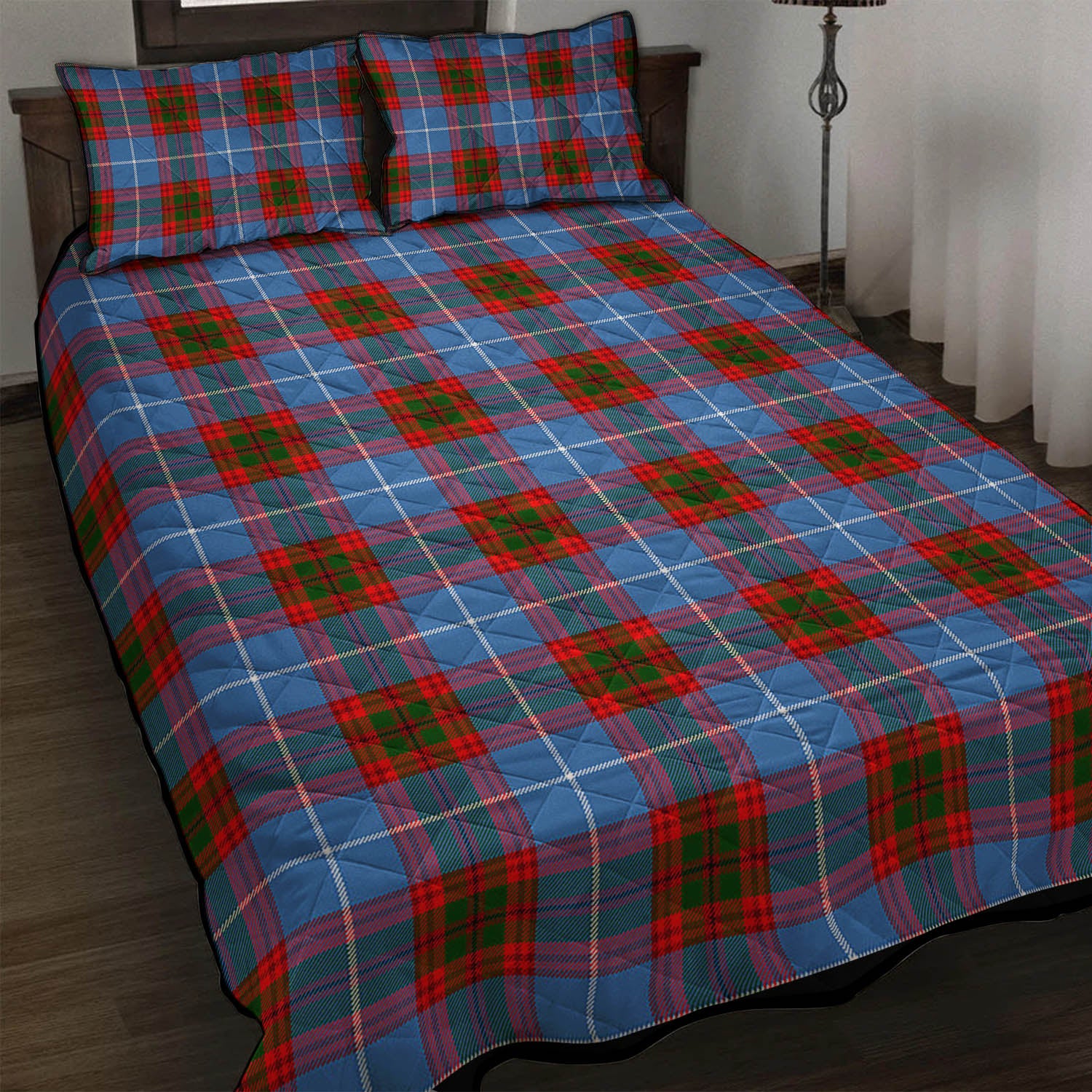 Skirving Tartan Quilt Bed Set - Tartan Vibes Clothing