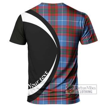 Skirving Tartan T-Shirt with Family Crest Circle Style - Tartan Vibes Clothing