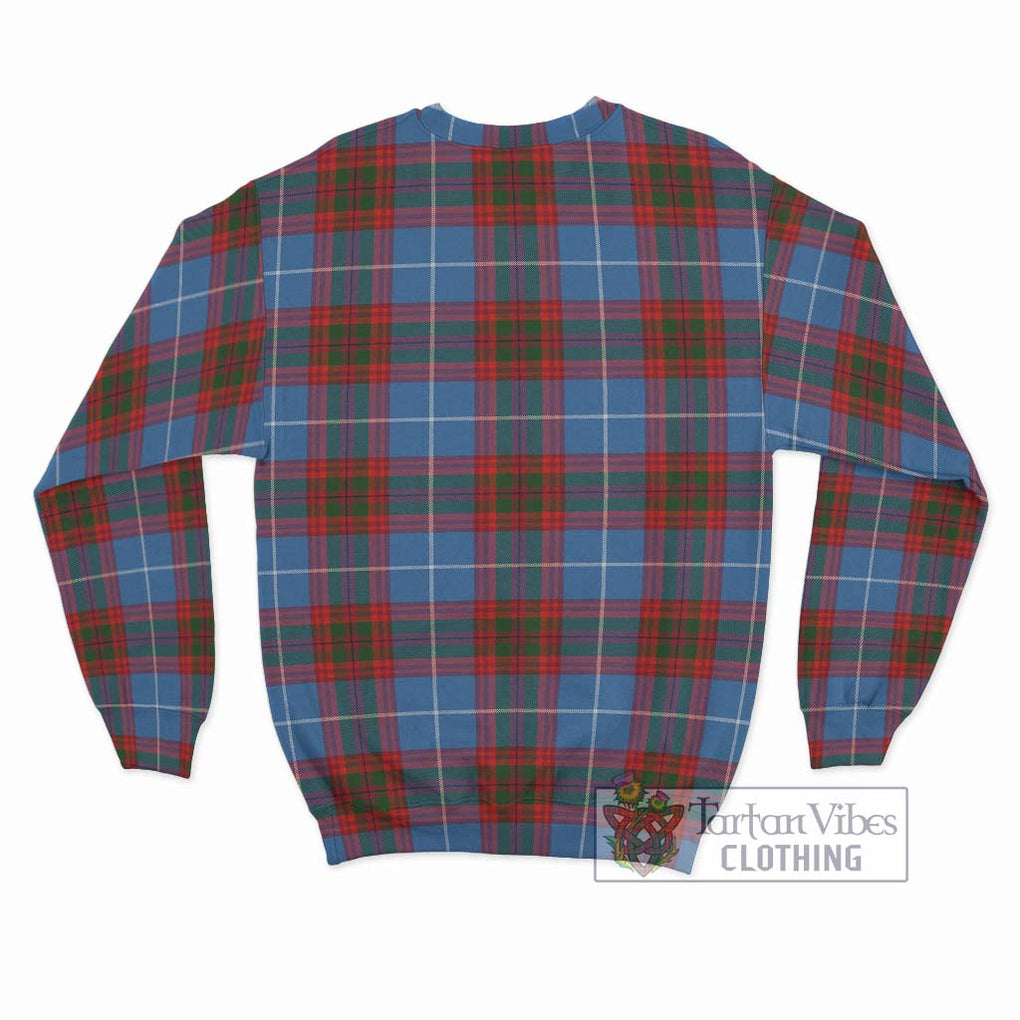 Skirving Tartan Sweatshirt with Family Crest DNA In Me Style - Tartan Vibes Clothing