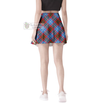 Tartan Vibes Clothing Skirving Tartan Women's Plated Mini Skirt