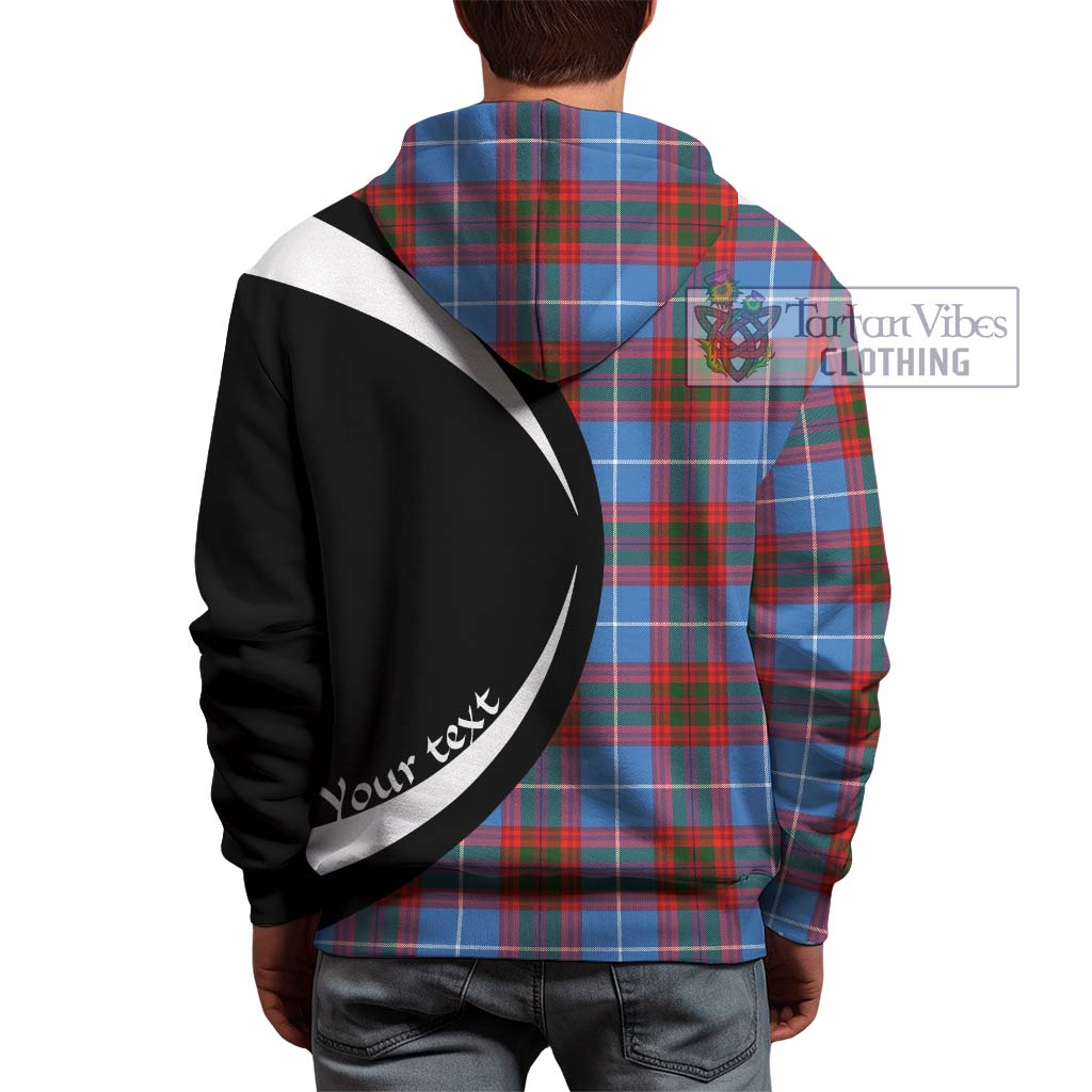 Skirving Tartan Hoodie with Family Crest Circle Style - Tartan Vibes Clothing