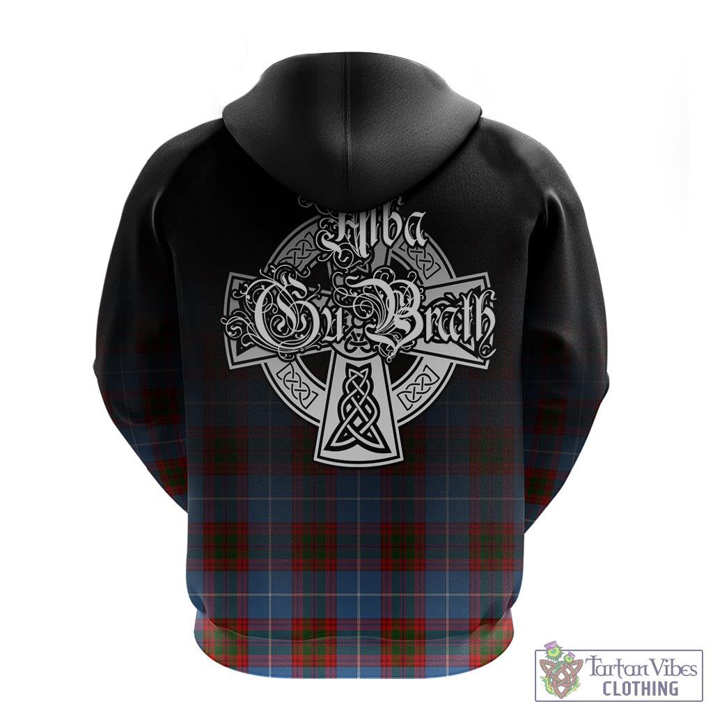 Skirving Tartan Hoodie Featuring Alba Gu Brath Family Crest Celtic Inspired - Tartan Vibes Clothing