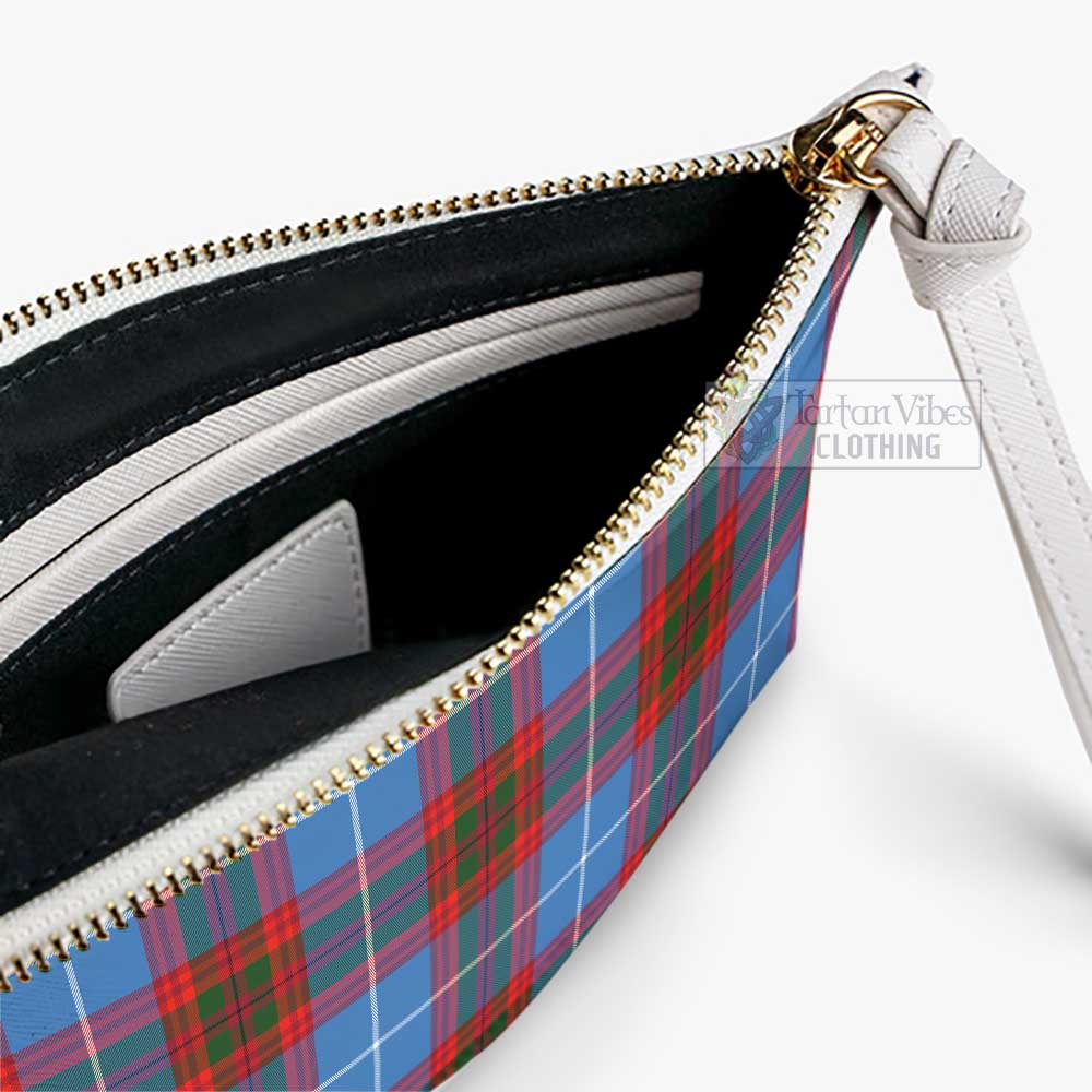 Tartan Vibes Clothing Skirving Family Crest Tartan Clutch Bag