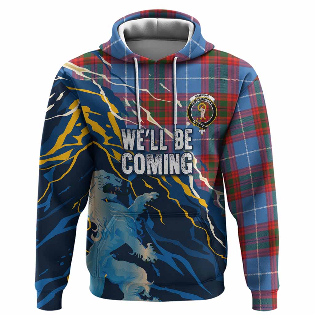 Skirving Scotland Tartan Hoodie WC2026 Football - We'll Be Coming
