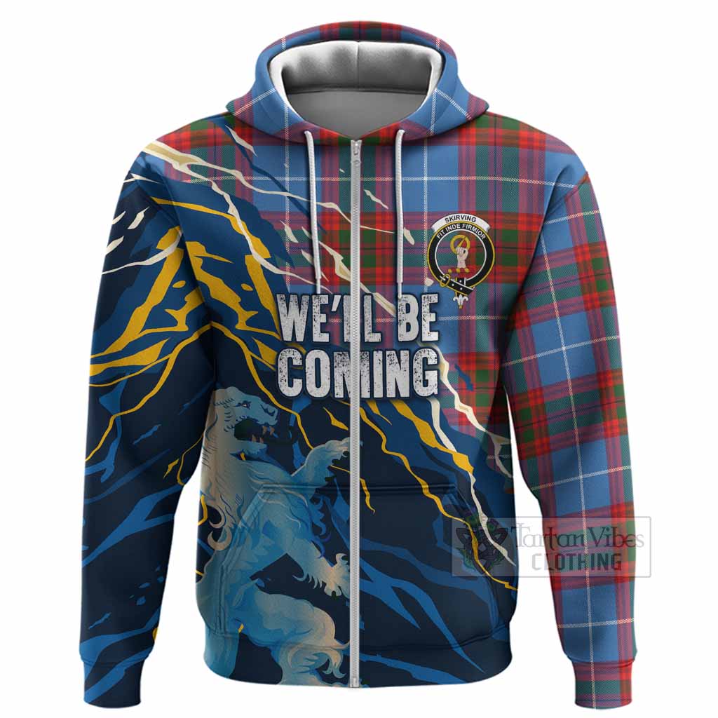 Skirving Scotland Tartan Hoodie WC2026 Football - We'll Be Coming