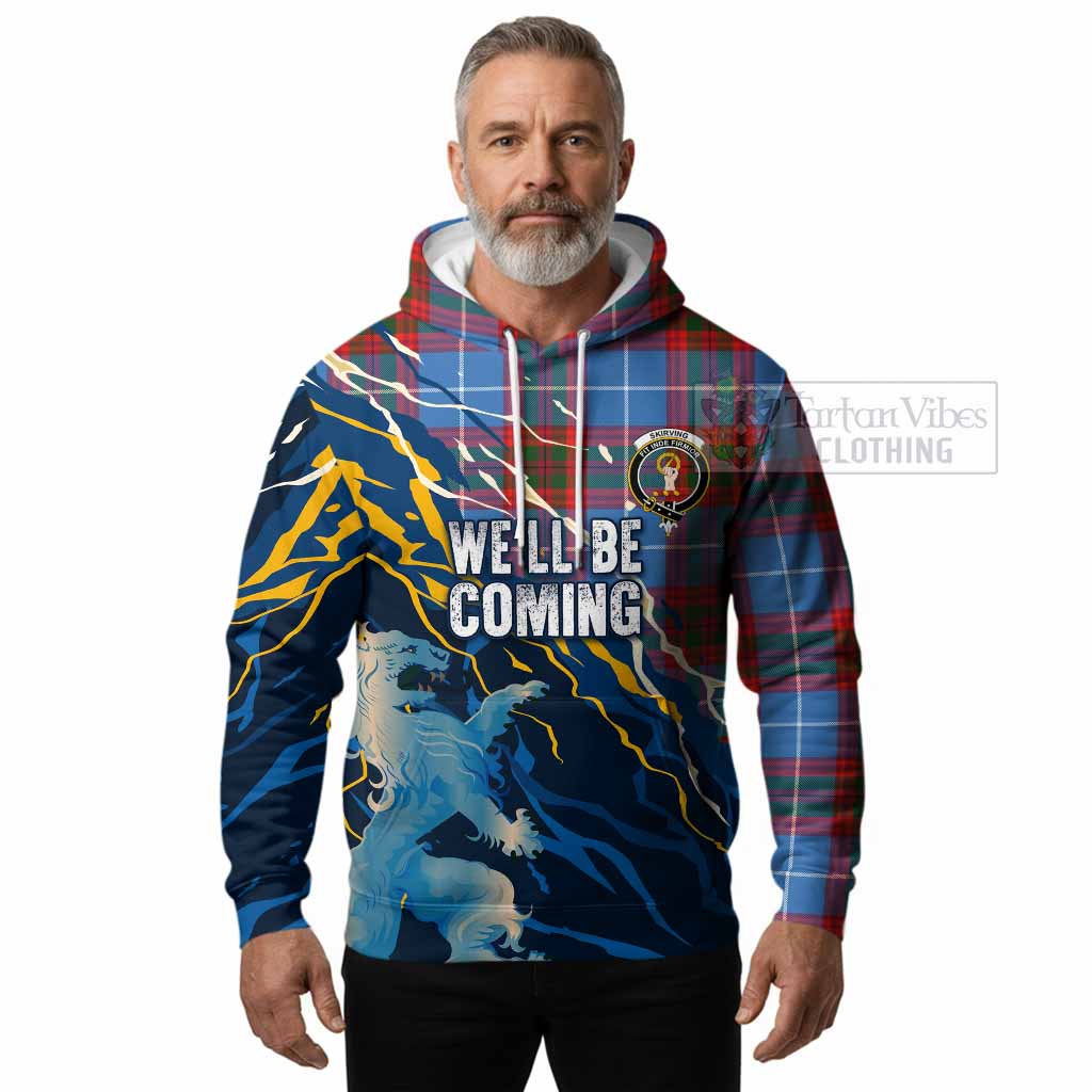 Skirving Scotland Tartan Hoodie WC2026 Football - We'll Be Coming