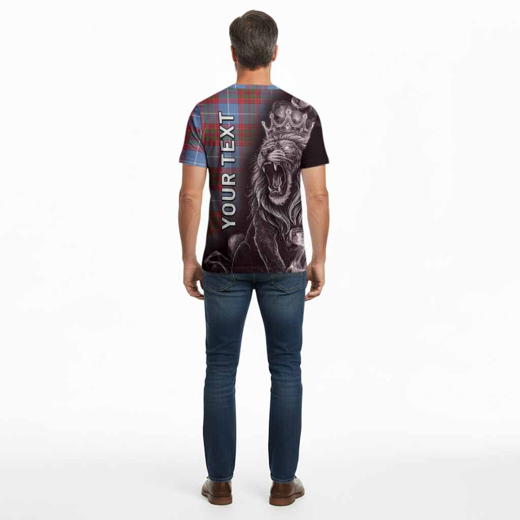 Skirving Tartan Cotton T-shirt Roaring Lion Heritage