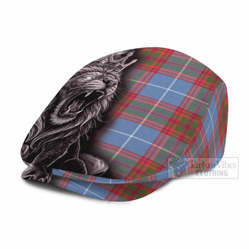 Skirving Tartan Flat Cap, Jeff Cap Roaring Lion Heritage