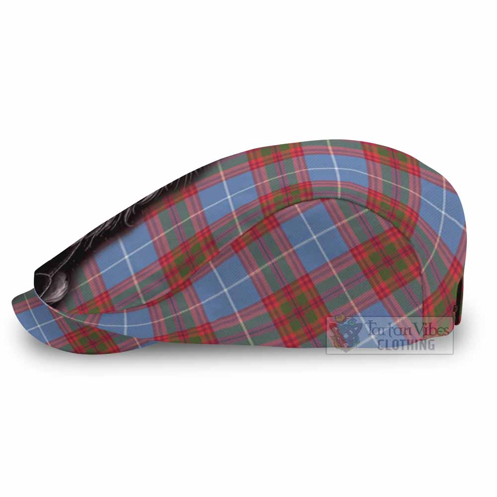 Skirving Tartan Flat Cap, Jeff Cap Roaring Lion Heritage