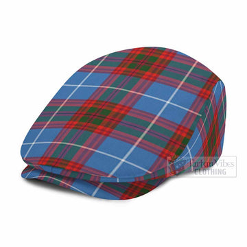 Skirving Tartan Jeff Cap, Tartan Flat Cap
