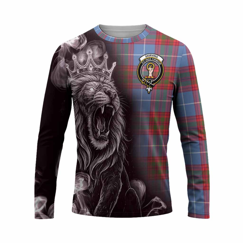 Skirving Tartan Long Sleeve T-Shirt Roaring Lion Heritage