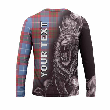 Skirving Tartan Long Sleeve T-Shirt Roaring Lion Heritage